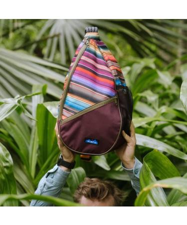 KAVU Paxton Pack Backpack Rope Sling Bag - Coastline Blanket Coastline Blanket One Size - Buy Online on GoSupps.com
