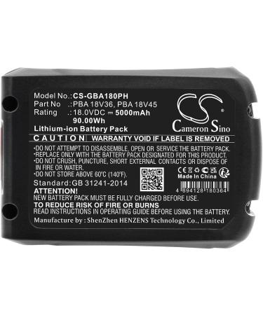ELMEKO 5000mAh Replacement Battery for Gardena 14907-20 14908-20 P4A 18V/36 & More | International Shipping - Buy Online on GoSupps.com