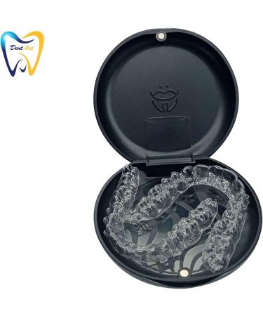 Dent Art Slim Aligner Case Dental Orthodontic Retainer Braces Storage Organizer Box (Multi Colours) (Pack of 1 Black) Pack of 1 Black - Buy Online on GoSupps.com