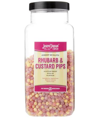 Joseph Dobson & Sons Rhubarb and Custard Pips Sweets 2.72 kg