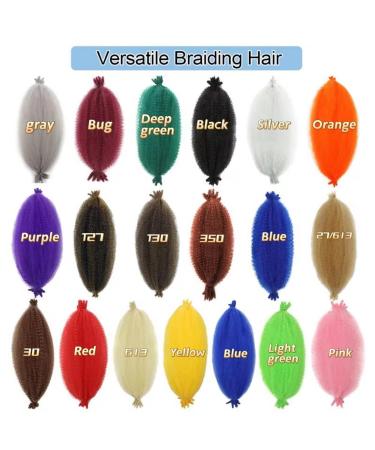 Marley Twist Braiding Hair 12 Inch - Ideal for Faux Locs, Passion Twist, Butterfly Locs - Afro Kinky Curly Hair Extensions - Buy Online on GoSupps.com