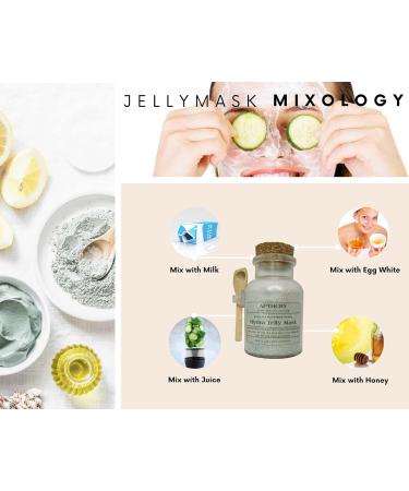 APTHCRY Hydra Jelly Mask - Premium Peel Off Sea Algae & Niacinamide Facial Treatment | 160g for Home & Professional Use - Buy Online on GoSupps.com