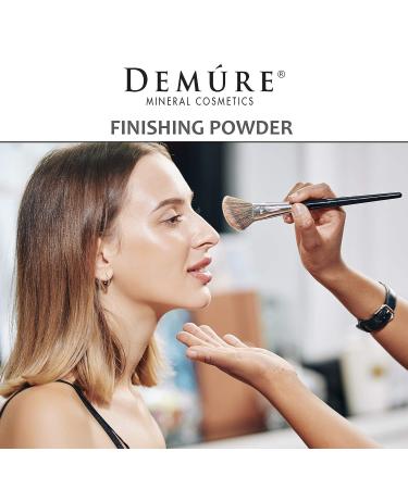 Demure Mineral Makeup Finishing Powder - Loose Setting Powder for Professional Light Makeup - Buy Online on GoSupps.com