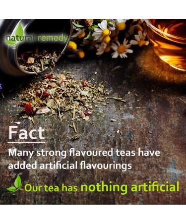 Wormwood Herbal Tea - Artemisia Absinthium | Pure Natural Herbal Tea Grown in Europe (20 Tea Bags 40g) - Buy Online on GoSupps.com