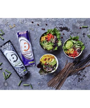 King Soba Organic Black Rice Noodles 12 x 250g Black Rice 250 g (Pack of 12) - Buy Online on GoSupps.com