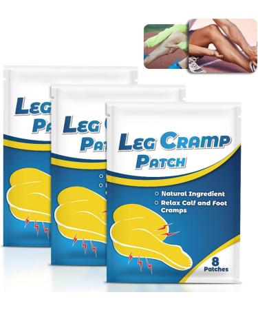 Soulagement des crampes dans les jambes Patchs de crampes aux jambes avec naturel soulagement musculaire maximum pour le pied les mains les jambes les mollets le cou le dos et apaisant - Buy Online on GoSupps.com