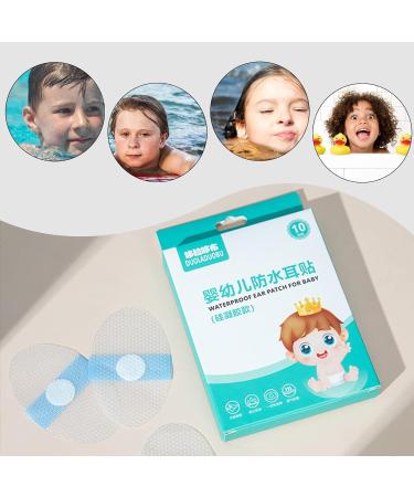 Waterproof Ear Protector Cover Soft Breathable Adhesive Ear Patch Baby Ear Covers Swimming Shower Ear Protectors Soft Breathable Adhesive Ear Patch for Surfing - Buy Online on GoSupps.com
