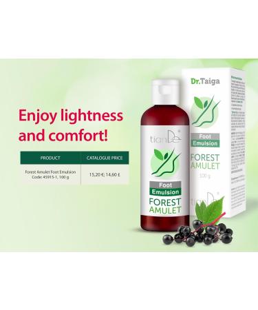  TianDe Dr. Taiga Forest Amulet Foot Emulsion 100 g - Buy Online on GoSupps.com