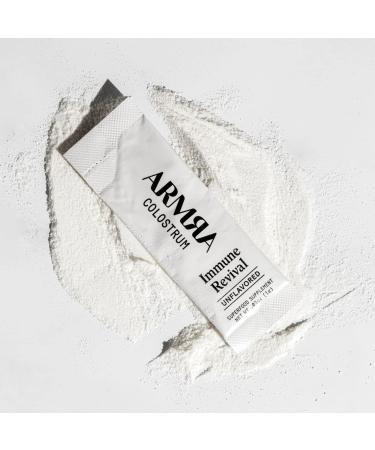 ARMRA Bovine Colostrum Superfood - Grass-Fed | Immune, Gut, Fitness & Brain Benefits | 200+ Nutrients | Potent & Bioavailable | Keto-Certified, Gluten-Free | 30 Packets - Buy Online on GoSupps.com