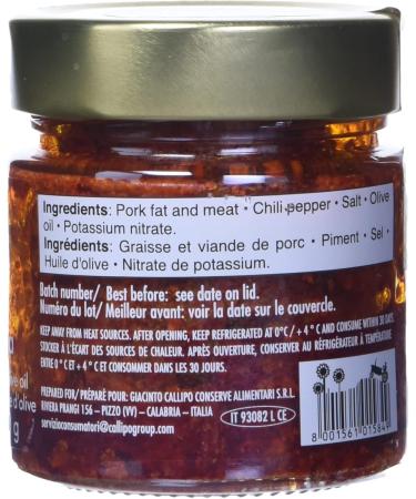 CALLIPO Callipo Nduja (spreadable Salami) Jar 190 Gram - Buy Online on GoSupps.com