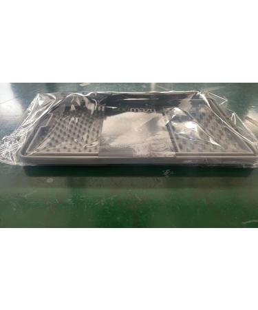 Coomazy Leak Mat for Dogs - Silicone Spatula & Brush Included | Slow Feeder Dog Accessories for Swimming | Gray (15x25cm) - Buy Online on GoSupps.com