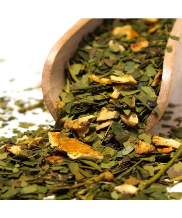Yerba Mate Verde Mate Green Naranja Tropico | Verde Mat Vert Orange Tropicale | Yerba mate du Br sil |Haute qualit | Yerba mate aromatis e| Sans gluten | (1000g (2x500g)) - Buy Online on GoSupps.com