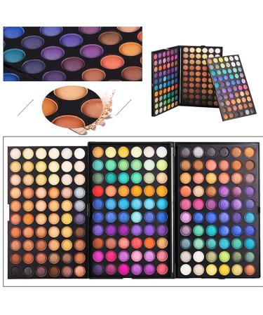 FantasyDay 180-Color Professional Eyeshadow Palette - Highly Pigmented Matte & Shimmer Shades for Contouring and Makeup Looks - Buy Online on GoSupps.com