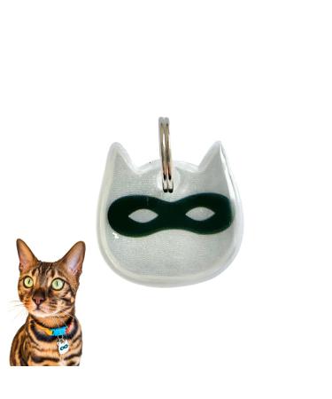 Kittyrama reflective cat pendant.Security cat brand.Light clearly visible waterproof.Suitable for all reflective cat neck bands.Other styles available silver ninja