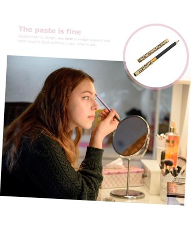 Beavorty Brow Pencil Dark Brown 6 pcs highlighter palette micro eyebrow brush Pigment Brow Pencil eyebrows cosmetic girl matte spool Eyebrow Pencil - Buy Online on GoSupps.com