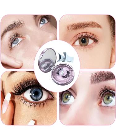 Shakven Magnetic Lashes Kit - Soft Reusable Magnetic Eyelash Kit - Soft Magnetic Eye Lashes Easy To Wear And Remove For All-Day Comfort 6d-18 Eyelashes + Clip - Buy Online on GoSupps.com