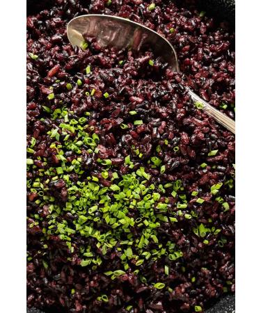 ONETANG Organic Steamed Black Rice 16oz - Vegan, Gluten-Free, Non-GMO, USDA & EU Certified - Buy Online on GoSupps.com