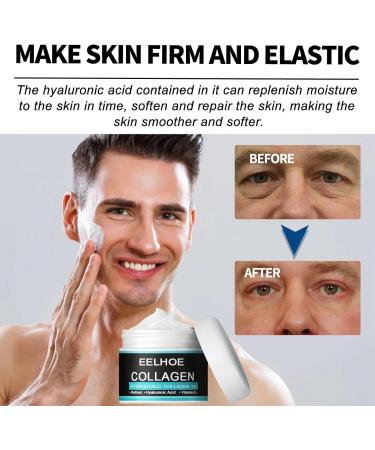 Mens Anti Aging Face Cream Mens Face Cream Mens Moisturiser Face Mens Anti Wrinkle Face Cream Mens Anti Aging Moisturiser Skin Tightening Men's Moisturiser Reduce Fine Lines Firming Men Skincare - Buy Online on GoSupps.com