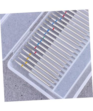 POPETPOP Drills 1 Box Diamond Nail Drill Bits Metal Nail File Diamond Drill Bit Ceramic Diamond Nail Drill Bit Cylinder Head Grinding Carbide Nail Drill Bit Nailer Manicure Grinding Head - Buy Online on GoSupps.com