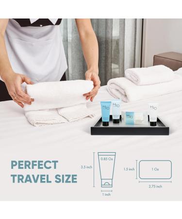 Bulk H2O Therapy Hotel Soaps & Toiletries Set | 200-Piece Kit for Hotels & Airbnb | Travel Size Shampoo Conditioner & Lotion | Premium Amenities - Buy Online on GoSupps.com