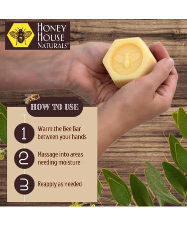 Honey House Naturals 2 Piece Gift Set All Natural Ultra Moisturizing Lotion Bar and Lip Butter Infused with Essential Oils Made in USA (Variant Name) Unscented 2 count (Pack of 1) - Buy Online on GoSupps.com