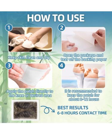 Foot Pads(30 PCS) Deep Cleansing Foot Patches with Premium Herbal Ingredients Patches Supports Restful Sleep & Helps Remove Tension Comfortable Adhesive & No Trace - Buy Online on GoSupps.com