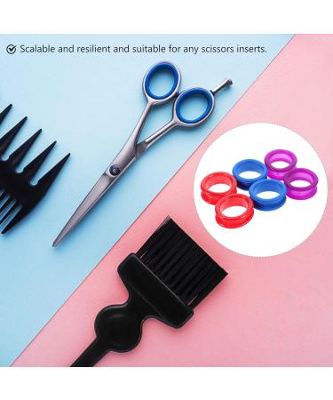 Beaupretty Finger Trap Scissors with Thumb Inserts | Slip-Resistant Silicone Fingering Accessories for Dog Care | 2-Pack in Various Colors - 3x2x1cm - Buy Online on GoSupps.com