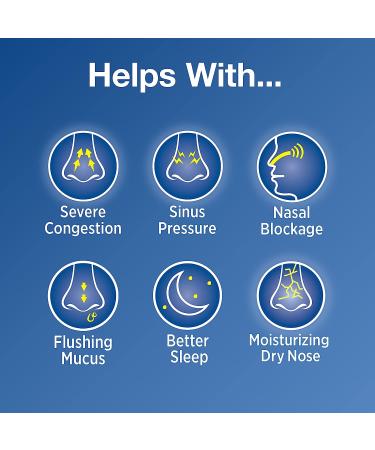 Arm & Hammer Simply Saline Extra Strength Nasal Mist 4.6oz 3-Pack - Hypertonic Saline Nasal Spray - Drug-Free - Buy Online on GoSupps.com