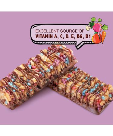 Buy MadeGood Organic Birthday Cake Chocolate Drip Vegan Bars - Delicious Healthy and Vegan Treats for International Shipping - Buy Online on GoSupps.com