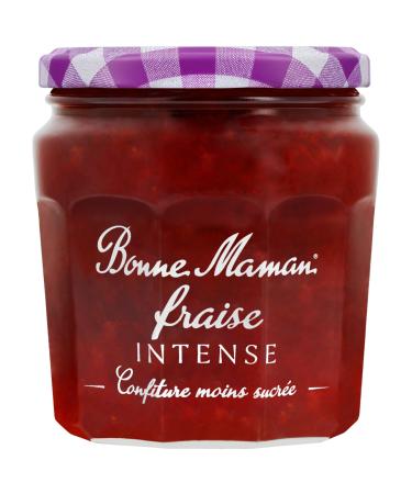Bonne Maman - Intense Strawberry Jam - Rich in Fruits and less sweet - 335g