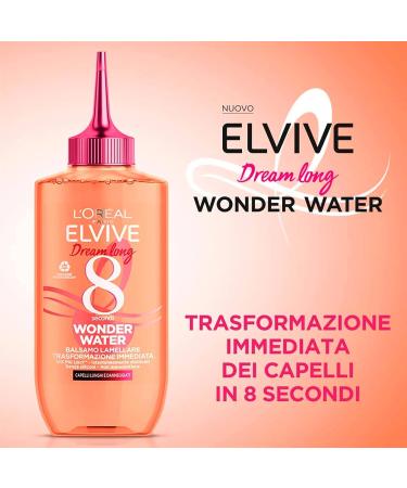  L'Oreal Paris L'Or al Paris Elvive Dream Long Wonder Water Lamellar Liquid Balm for long straight hair - 3 bottles of 200 ml each - Buy Online on GoSupps.com