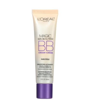 L Or al Paris Skin Beautifier Magic BB Cream 4-in-1 Ultra-Light Lotion Fair 30 mL New Formula Fair