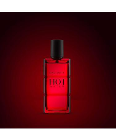 DAVIDOFF Hot Water Eau de Toilette Ambery Men's Cologne With Notes of Basil Paprika & Benzoin Luxury Perfumes for Men Long Lasting Fragrance 3.7 Fl Oz (Pack of 2) - Buy Online on GoSupps.com