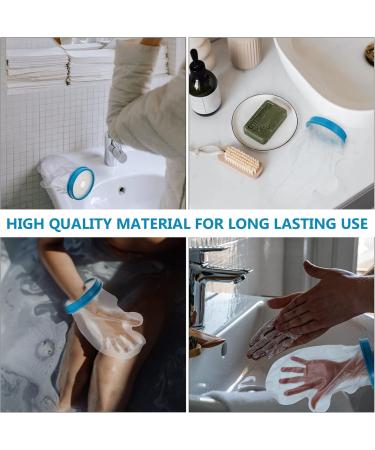 Buy HOMSFOU Heavy Duty Waterproof Hand Protection Cover for Injured Hands - Sky Blue | Durable & International Shipping Available - Buy Online on GoSupps.com