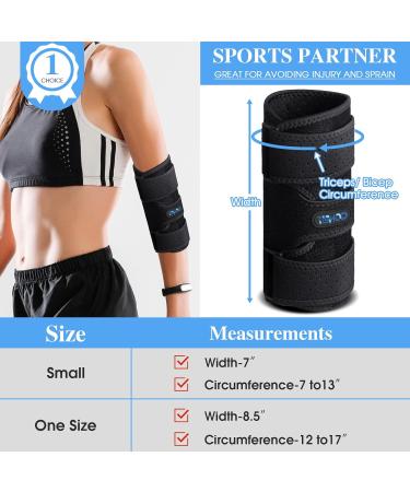 Elbow Brace & Splint for Cubital Tunnel - Ulnar Nerve Pain Relief - Black One Size for Men & Women - International Shipping - Buy Online on GoSupps.com