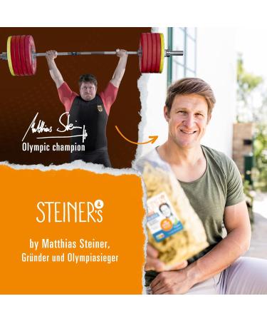 Steiners High Protein Tagliatelle - Low Carb High Fiber Pasta | 95% Less Carbs | 49g Protein | 6x250g - Shop Internationally - Buy Online on GoSupps.com