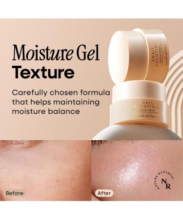 Nature Republic Snail Mucin (Toner & Cream) Set - Korean Skincare Hydrating with Niacinamide Face Moisturizer Moisturizing Skin Care Glowy Skin - Buy Online on GoSupps.com
