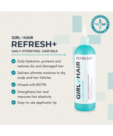 GIRL+HAIR Ultimate Travel Hair Care Set for Hair Growth & Scalp Care - Nourish, Cleanse, Refresh - 3.4 Fl Oz./100ml Trial Sizes - Buy Online on GoSupps.com