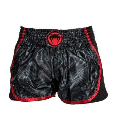 Venum Men's Phantom Muay Thai Shorts Black/Red Medium