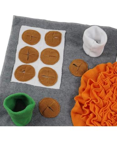 TEEWAL Pet Snuffle Mat - Interactive Feed Game for Dogs and Cats | Encourages Natural Foraging Skills | Treat Dispenser for Stress Relief - Buy Online on GoSupps.com