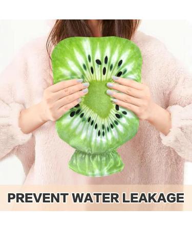 Naanle Kiwi Slice Hot Water Bottle - 1L Transparent Heat Bottle for Bed | Hand & Foot Pain Relief & Cold Therapy - Buy Online on GoSupps.com