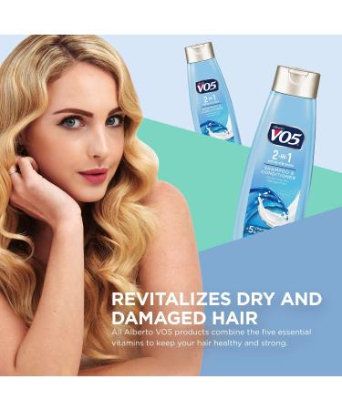 VO5 Moisturizing 2-in-1 Shampoo Conditioner, 12.5 Fl Oz - Pack of 1 - Buy Online on GoSupps.com