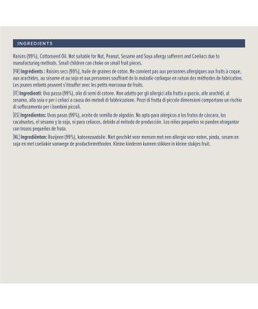 by Amazon Raisins 6 x 200 g - Buy Online on GoSupps.com