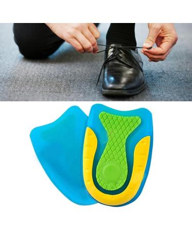 Men's Soft Silicone Heel Cups | Shock Absorbing U-Shaped Inserts | Height Increase | Easy to Clean | Aerodynamic Design | Multifunctional Foot Support - Buy Online on GoSupps.com