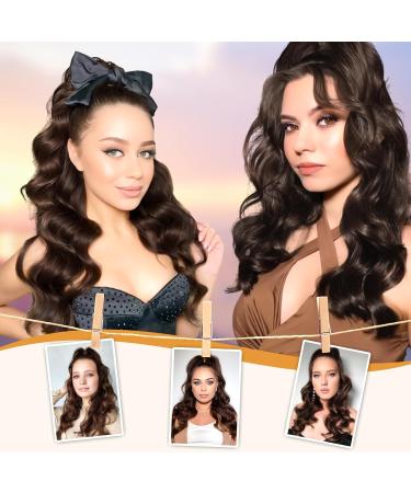 YUFFQOPC Ponytail Hair Extension 32 Inch Ponytail Hairpiece Long Hair Extension with Fine Wire Design Easy to Wear Synthetic Hairpiece Ponytail Extension for Women (m2/30) - Buy Online on GoSupps.com