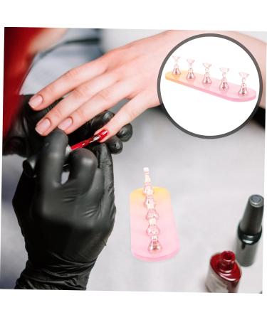 minkissy 1 Set Nail Practice Holder Nail Stands for Nail Painting Convenient Nail Display Magnetic Nail Racks Nail Art Decoration Training Nail Stands Nail Decor Press Nail Plastic Cosmetic - Buy Online on GoSupps.com