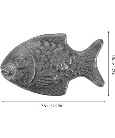 VALICLUD VALICLUD 2 Pieces Food Grade Cast Iron Iron Fish for Cooking Natural Iron Supplementation Aid for Vegans Athletes Pregnant Women Daily Iron Deficiency Solution - Buy Online on GoSupps.com