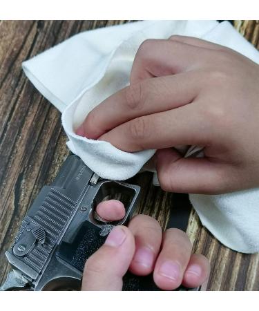 Natome Cashmere Gun Cleaning Cloth (3-Pack) 11.8 x 11.8 - Lint-Free Rag for All Caliber Gun Care - Buy Online on GoSupps.com