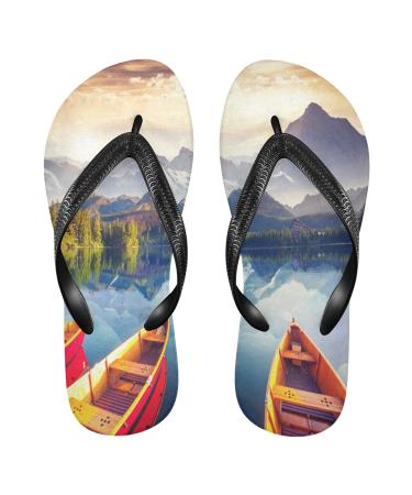 Mnsruu Fantastic Flip Flops for Home Hotel Spa Bedroom Travel S for Men and Women