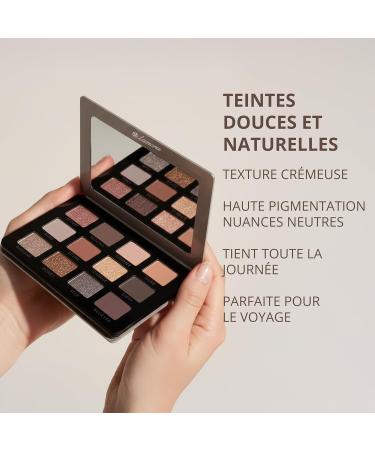 Fard Paupi re Palette Maquillage Yeux - Nude Smokey Eyes 12 Couleurs Shimmer Mat Ultra Pigment - Palette D'ombres Paupi res De Voyage Avec Miroir - Buy Online on GoSupps.com